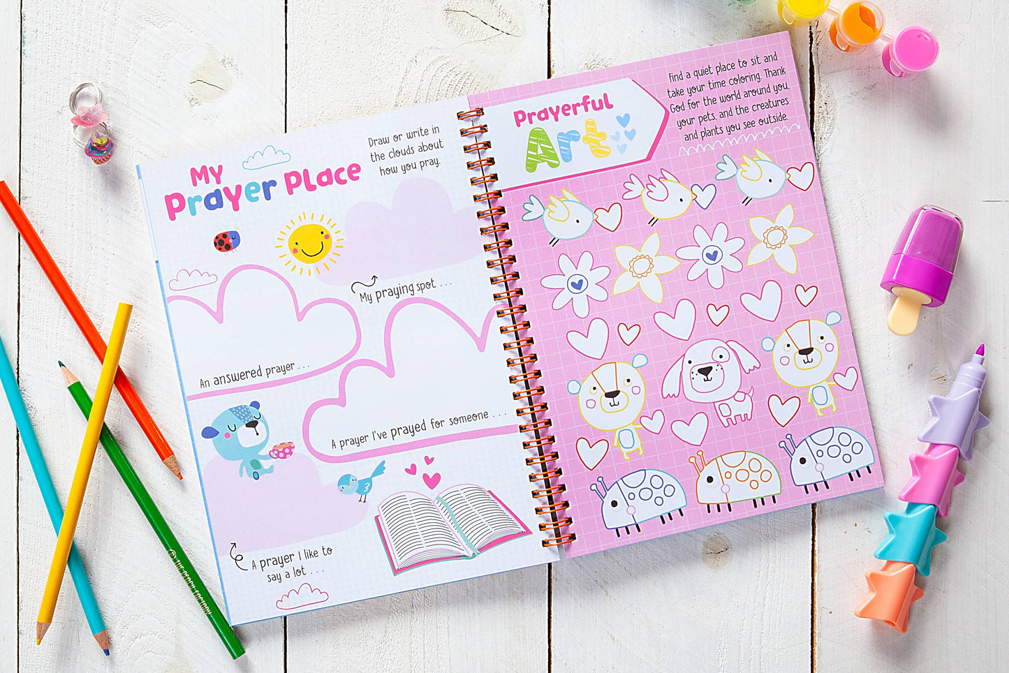 God Made Me (Kid's Journal, Back to School Gifts)