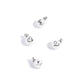 18K Gold PVD Stainless Steel 8mm Love Printed Pearl Charm