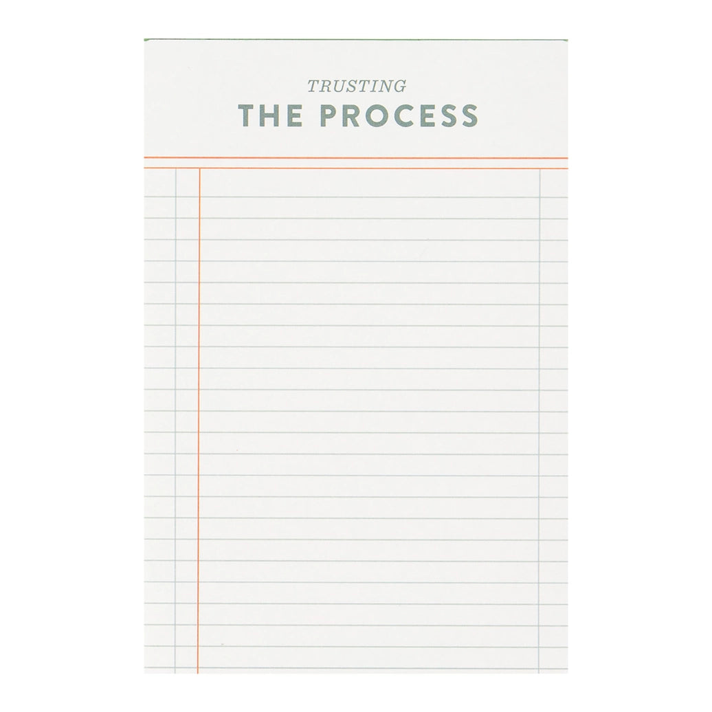 Trusting the Process 4x6 Notepad