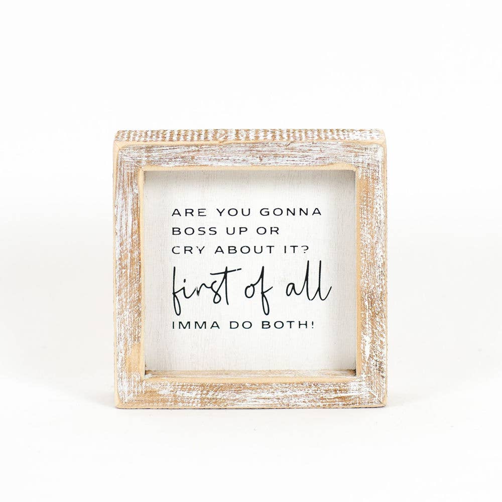 First of All - Wooden Frame