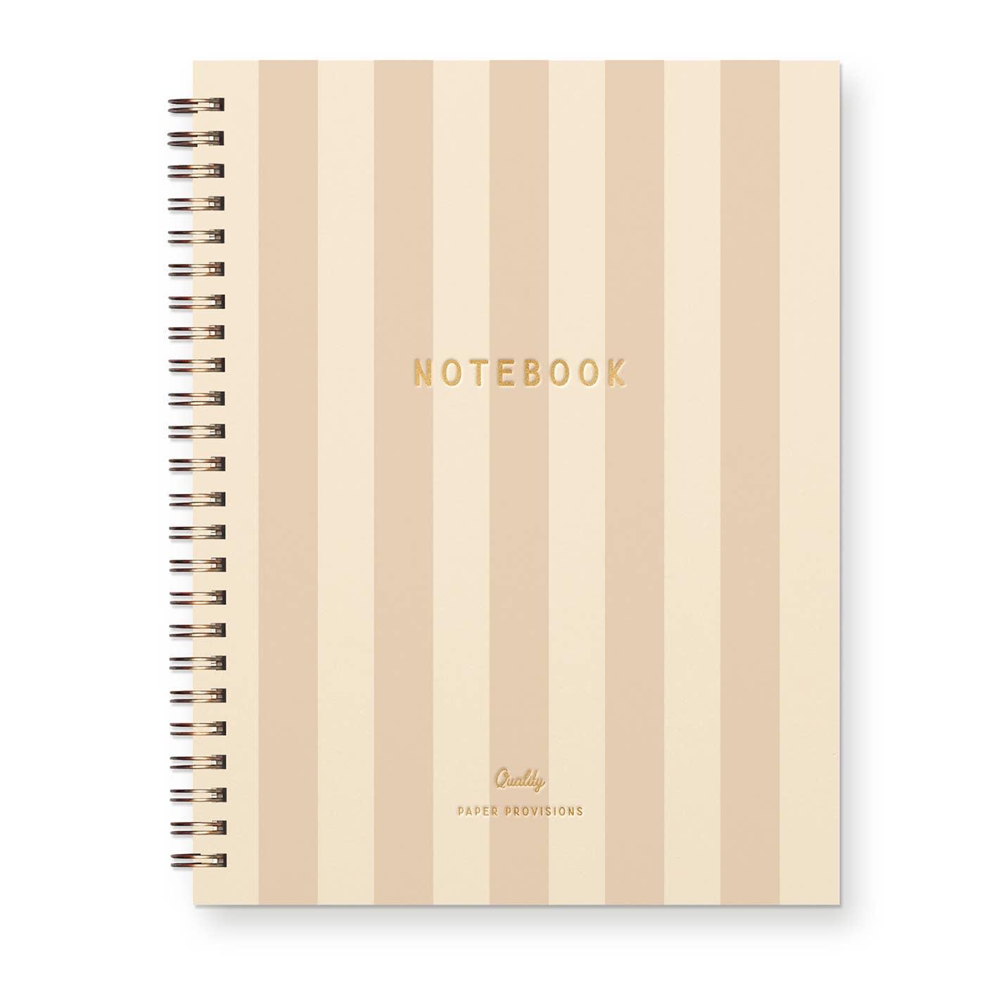 Striped Signature Journal: Lined Notebook
