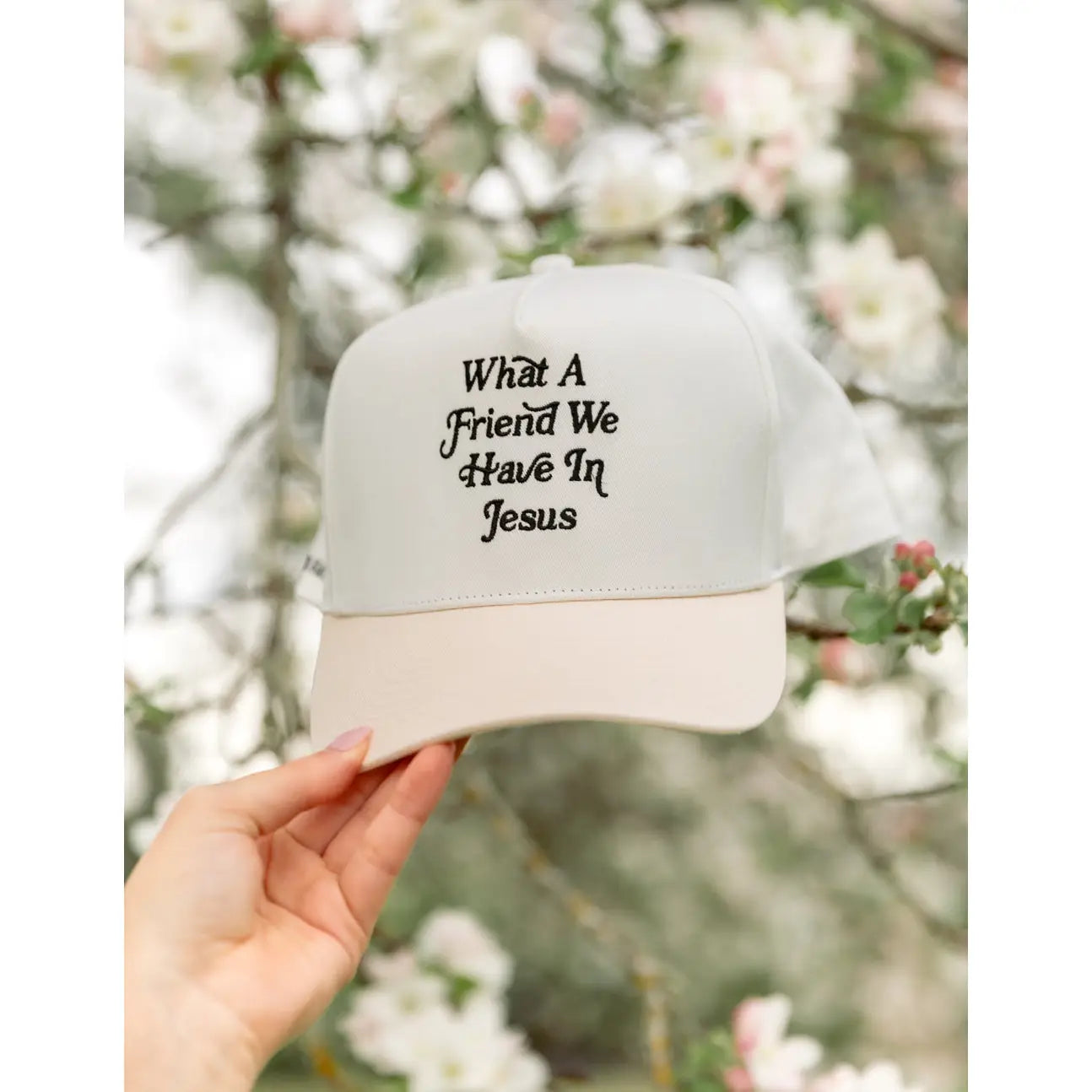 What A Friend in Jesus Trucker Hat