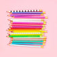 *ON SALE* Pencil Set - Motivational - Asst Colors - 22 Pcs