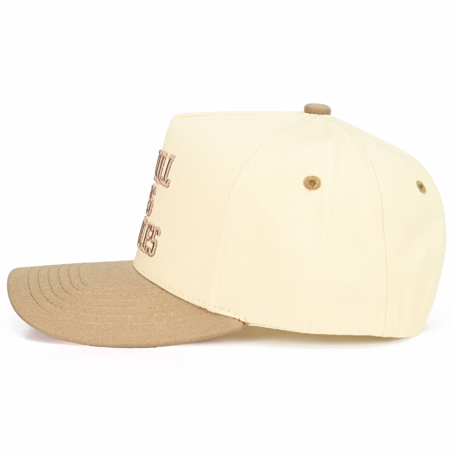 C.C HE STILL DOES MIRACLES Letter Two Tone Trucker Hat