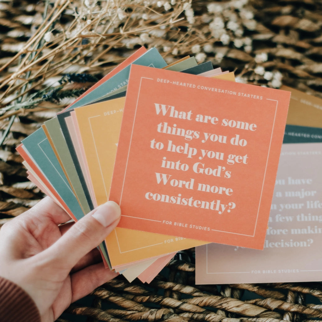 Conversation Cards For Bible Study