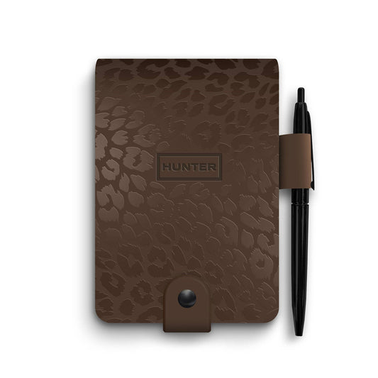 Hunter Umber Leopard Mini Jotter