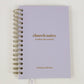 Church Notes Journal- White Spiral Linen- Christian Notebook