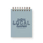 Custom Support Local Business Mini Jotter Notebook