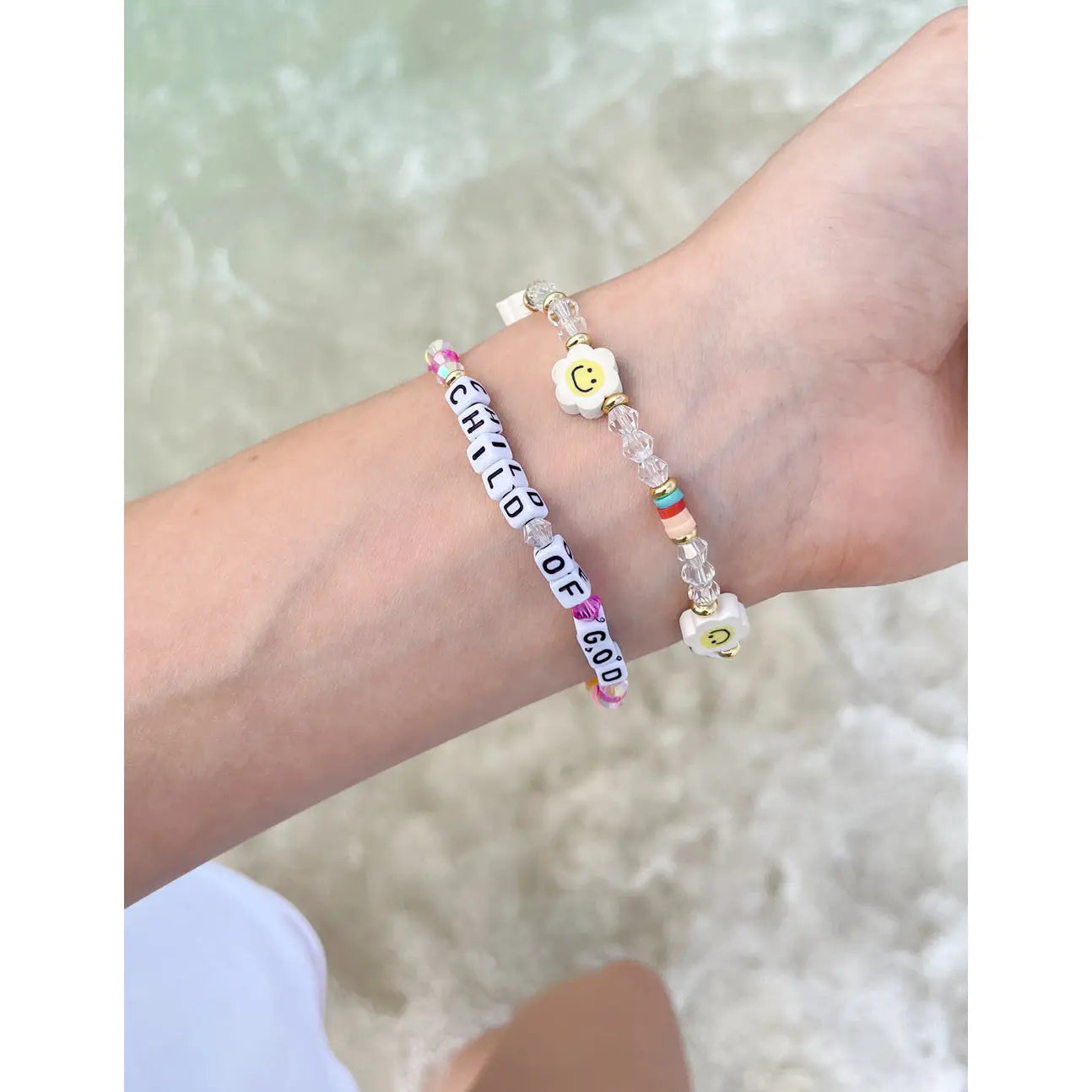 Child of God Letter Bracelet