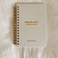 Church Notes Journal- White Spiral Linen- Christian Notebook