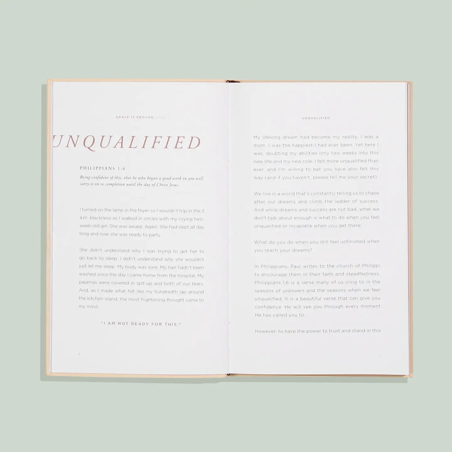 Grace Is Enough: Christian Devotional For Women