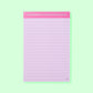 Large List Pad - "...The Energy You Bring..." - EK