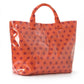 Large Polka Dot Vinyl Tote Bags | 40P636
