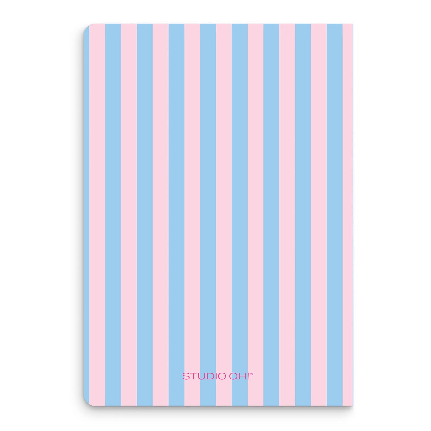 Cotton Candy Stripes Keri Notebook