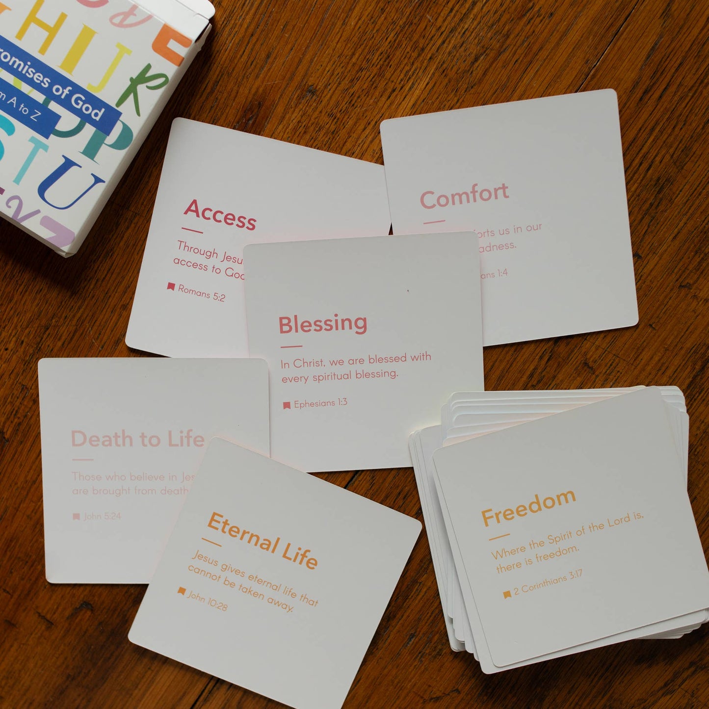 A to Z Promises of God Kids Cards