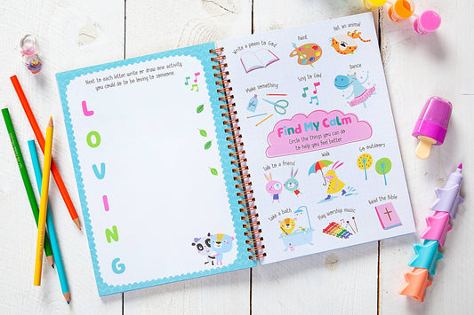 God Made Me (Kid's Journal, Back to School Gifts)