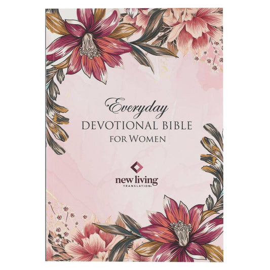 Devotional Bible NLT for Women Softcover, Floral