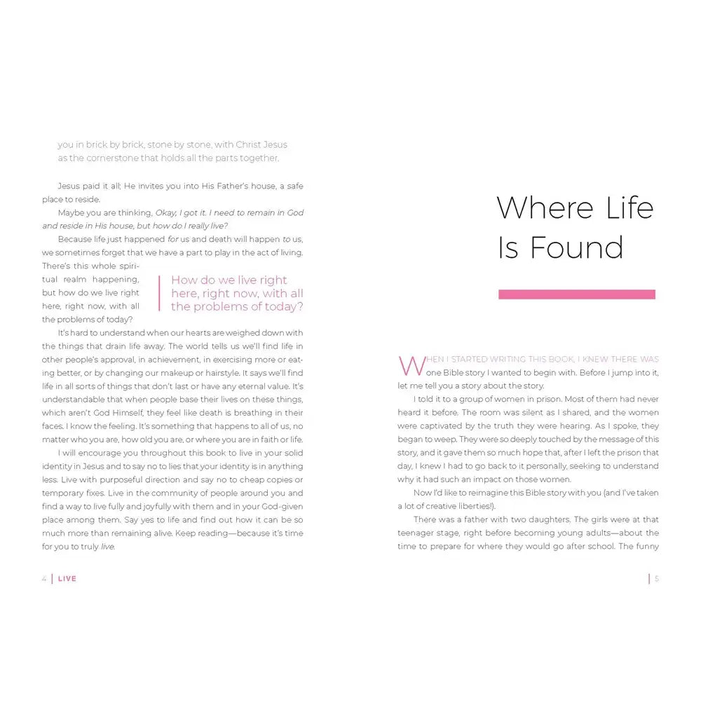 Live : Remain Alive, Be Alive At A Specified Time, Have An E