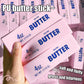 Realistic PU Butter Stick Stress Relief Toy Gifts