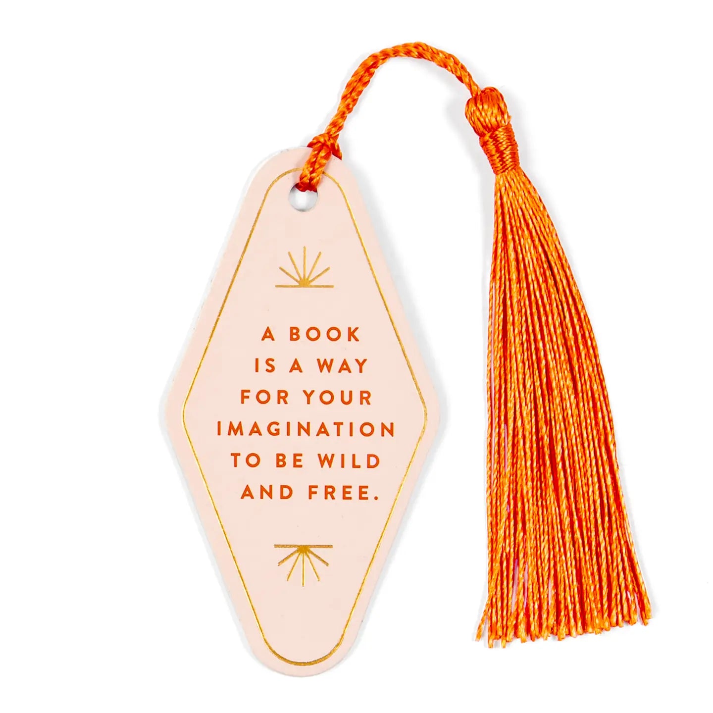 Your Imagination Anything But Weak Vegan Leather Bookmark Leather Bookmark