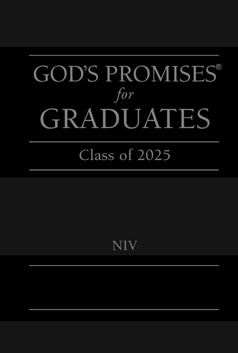 Gods Promises For Graduates Class Of 2025 Black NIV