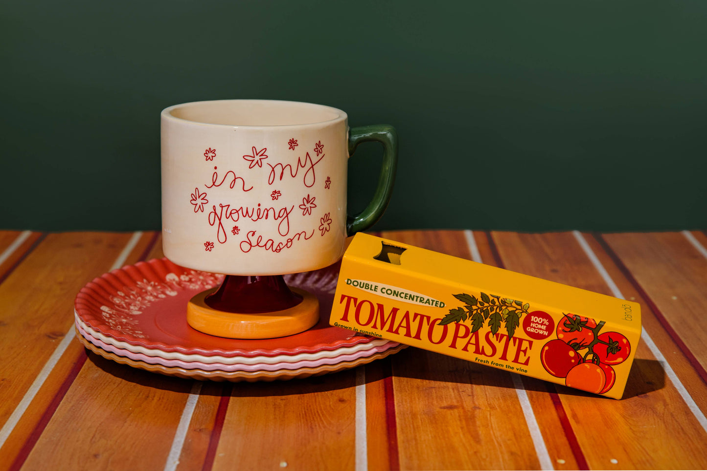 Short Ceramic Mug, In My Growing Season
