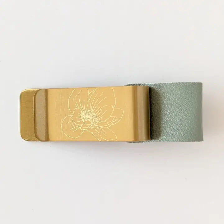 Brass Pen Clip For Notebook or Journal
