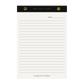 Gold Rivet Basic Notepad - Stationery & Gifts