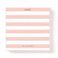 Peony Stripe Chunky Notepad