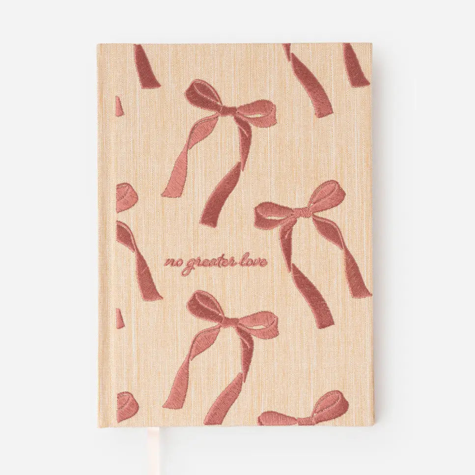 No Greater Love Embroidered Planner
