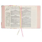 KJV My Creative Bible Faux Leather, White Floral Printed