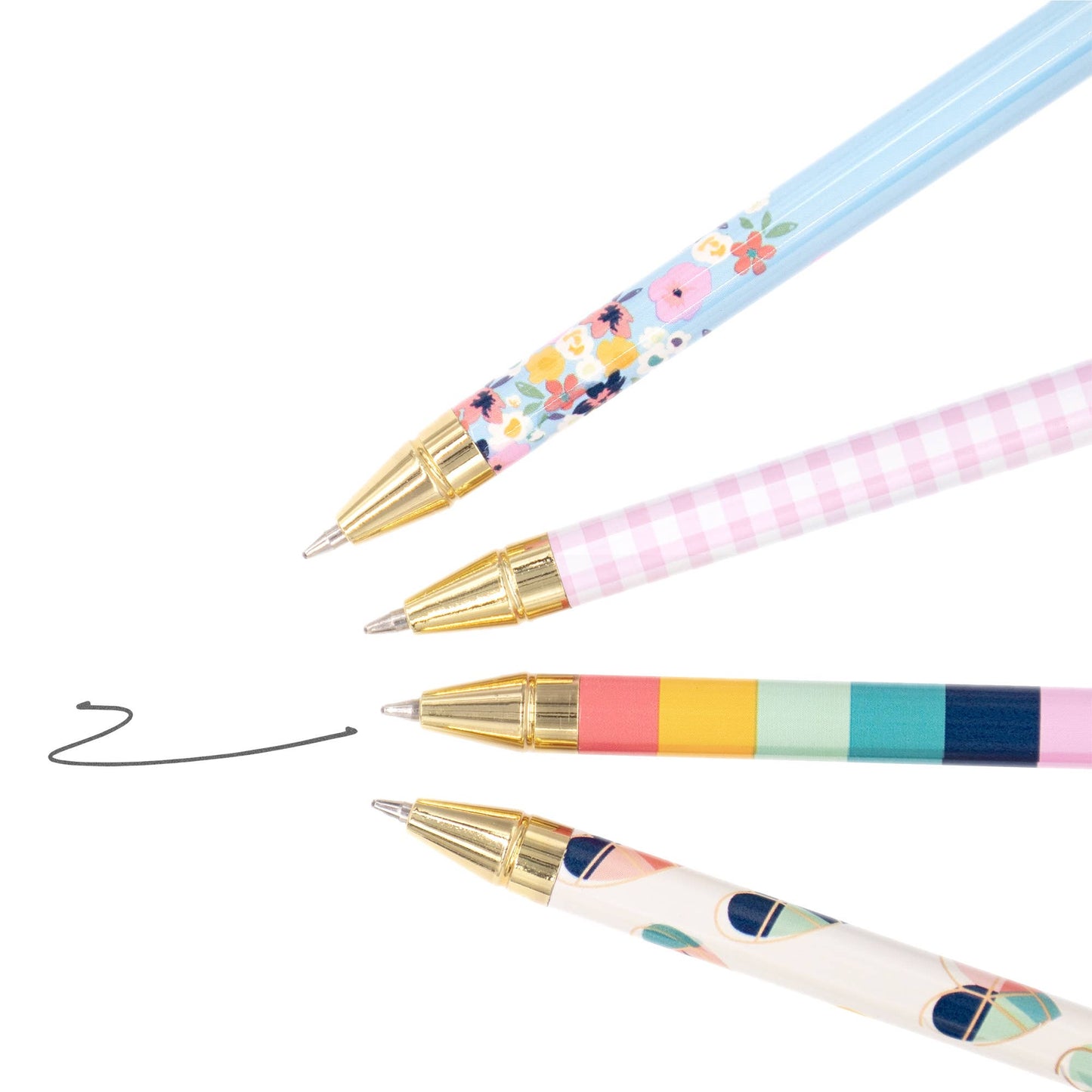 Hearts Ball Point Pen 4 Pack