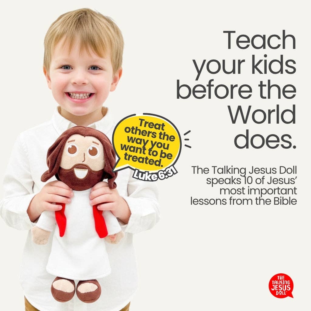 The Talking Jesus Doll - Christian Toy - Speaks Bible Verses