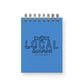 Custom Support Local Business Mini Jotter Notebook