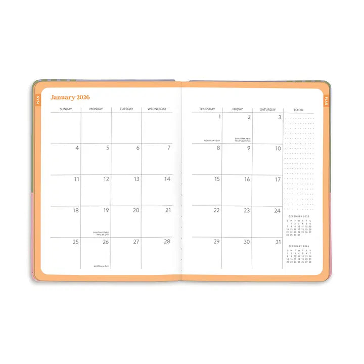 2026 Color Block Good Day Planner