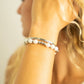 18K Gold PVD Worthy of Blessings Engraved Bangle Bracelet