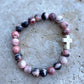 Pink Lava Stone Bracelet