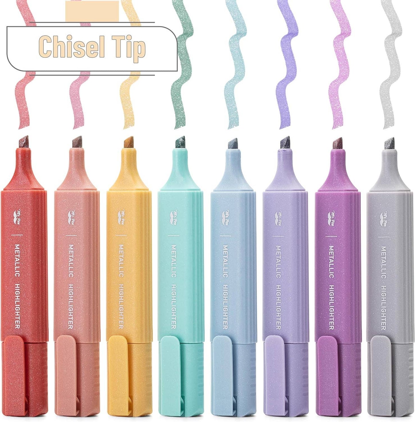 Glitter Bible Highlighters 8 Pack