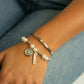 18K Gold PVD Stainless Steel Blessed Charm