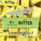 Realistic PU Butter Stick Stress Relief Toy Gifts