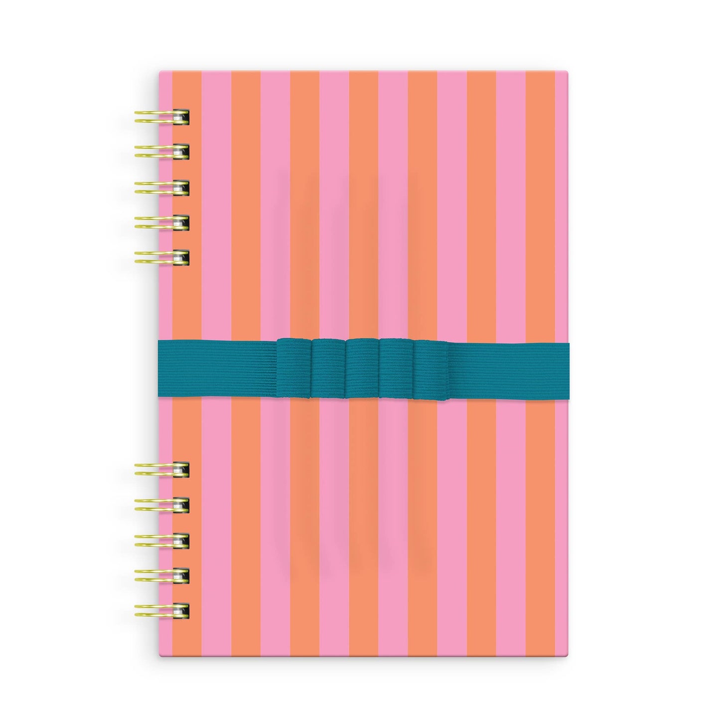 Cabana Stripes Harper Split-Spiral Notebook & Pen Set