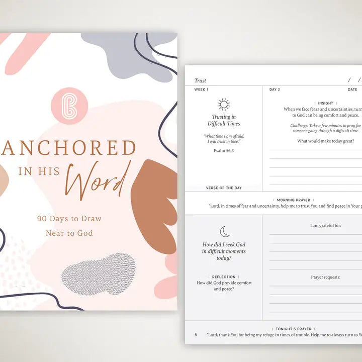 Anchored in His Word: A 90 Day Devotional