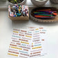 Books of the Bible Header Sticker Labels - BOHO