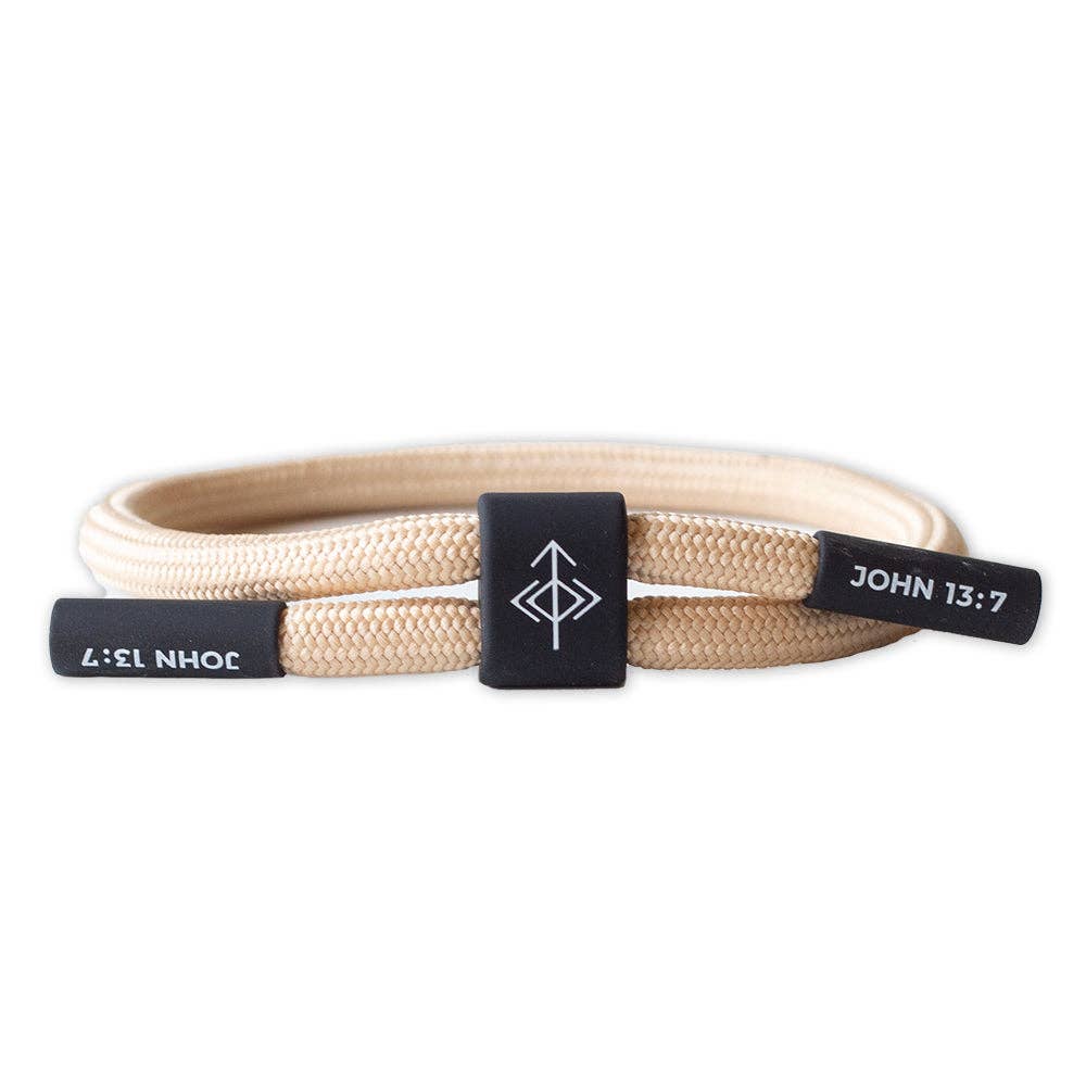 TRUST HIS TIMING Christian Cord Bracelet | Father's Day