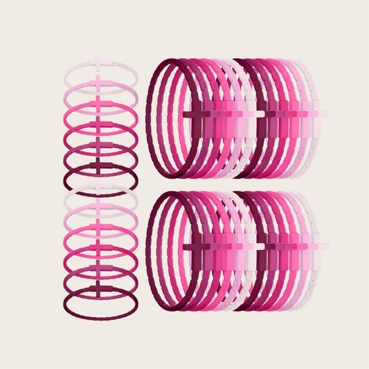 Silicone cross bracelets