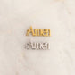 18K Gold PVD Stainless Steel Amen Word Charm
