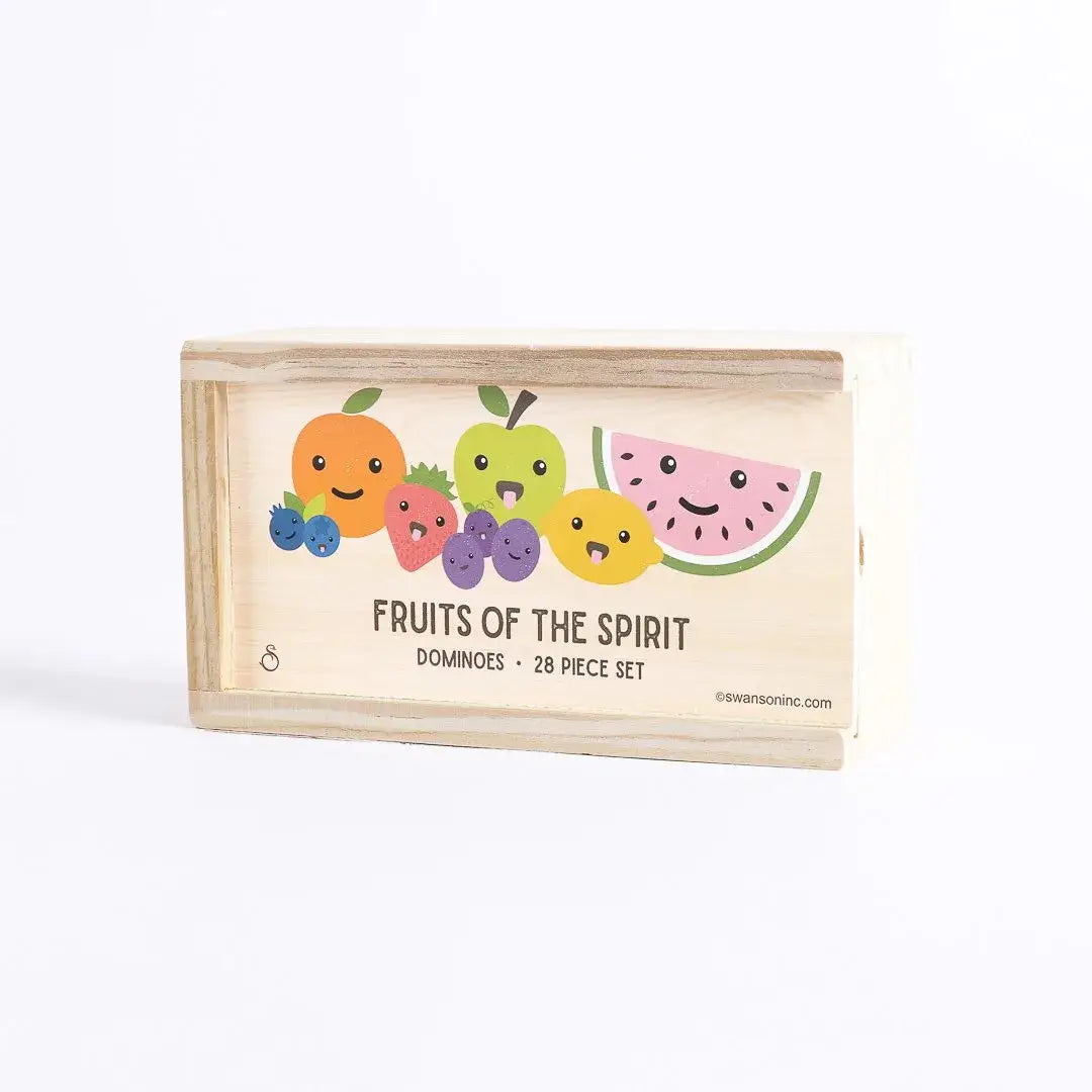 Game Dominos Wood Fruit Of The Spirit