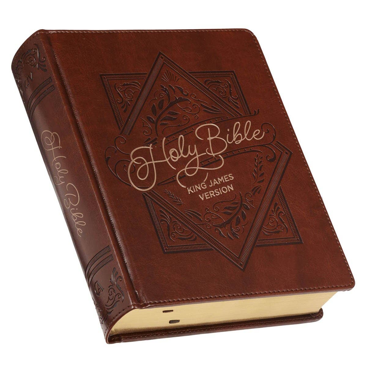KJV Note-taking Bible Faux Leather HC, Brown