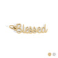 18K Gold PVD Stainless Steel Blessed Charm