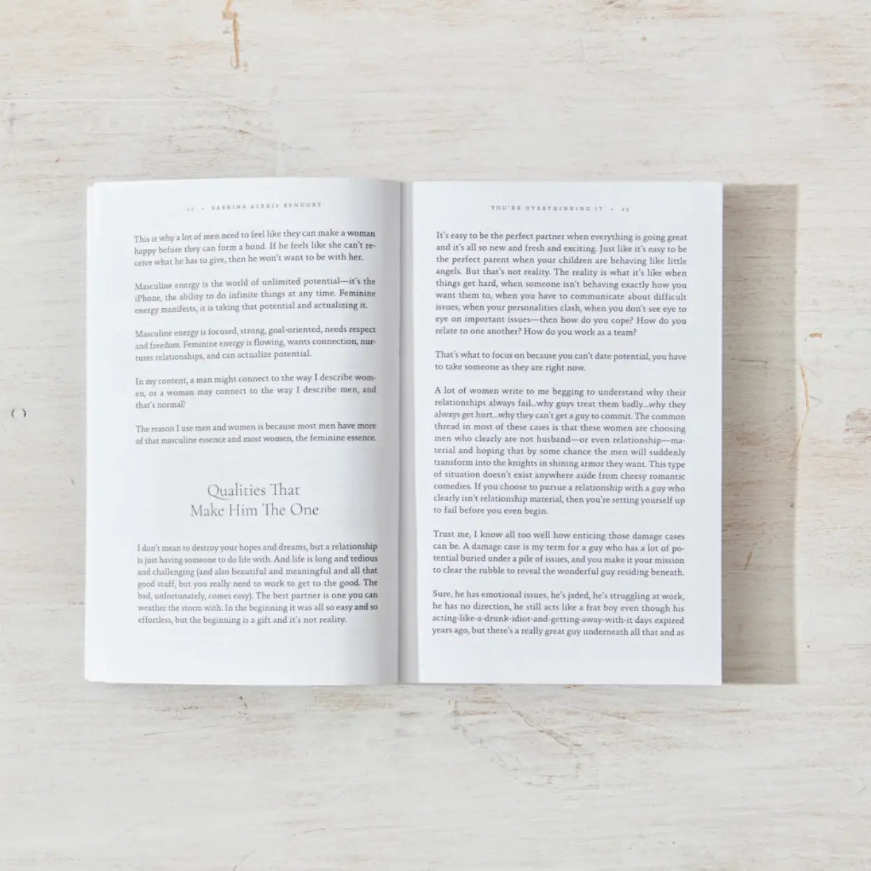 You're Overthinking It - Book